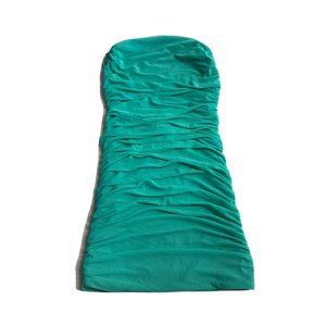 Oh Polly mesh turquoise slinky beachwear cover up Mini Dress sexy NWT size 6